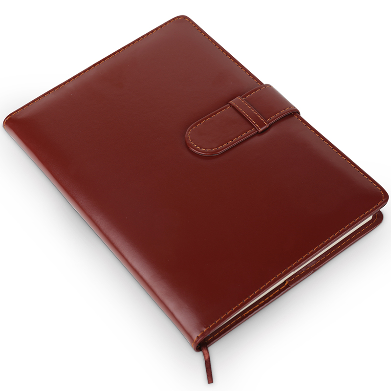 Deli-7946 Leather Cover Notebook