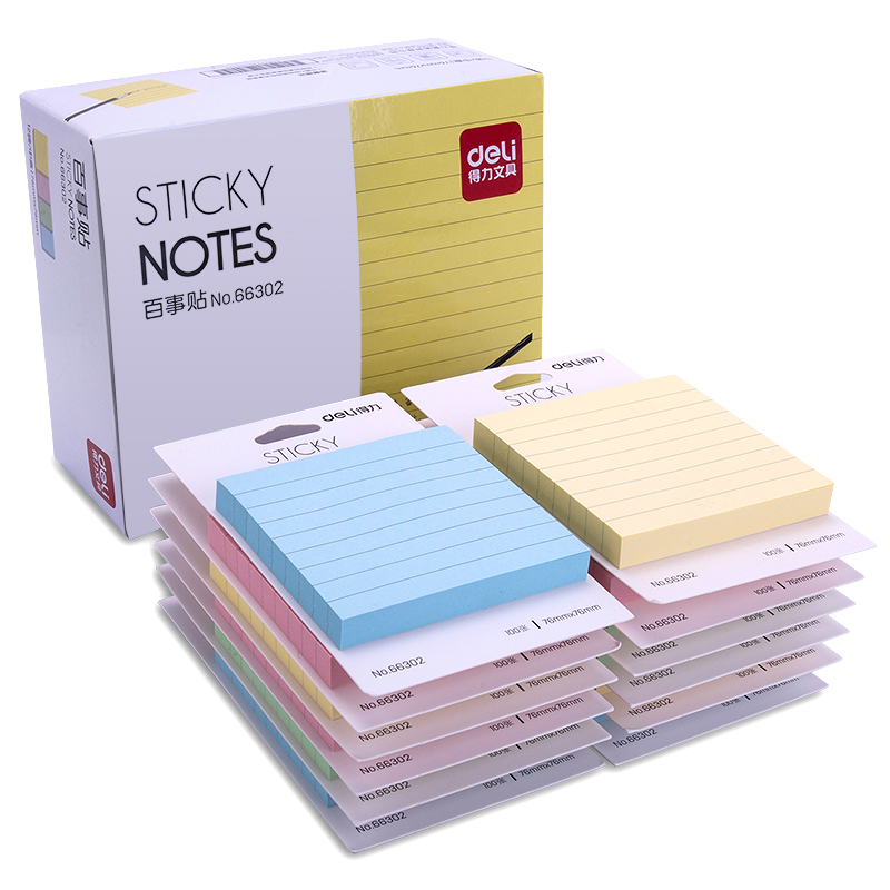 Deli-66302 Sticky Notes