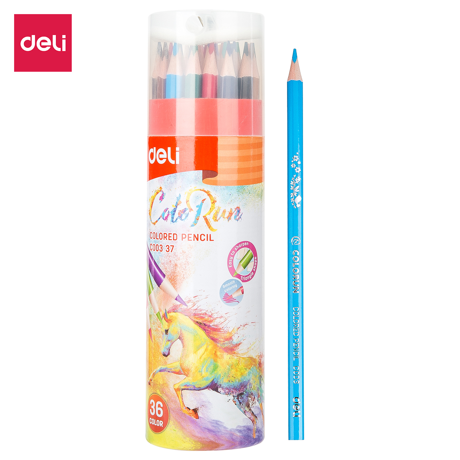 Deli-EC00337 Colored Pencil