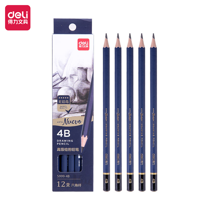 Deli-S999-4B Sketching Pencil