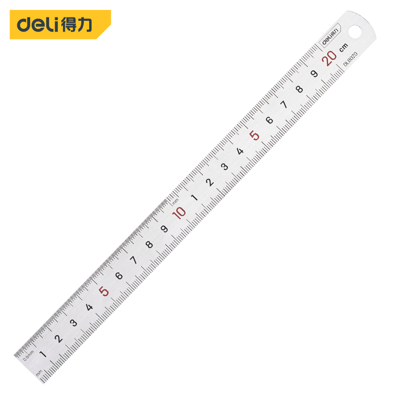 Deli-DL8020 Steel Ruler