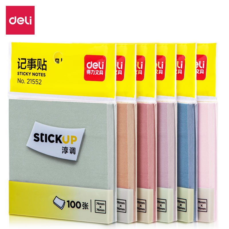 Deli-21552 Sticky Notes