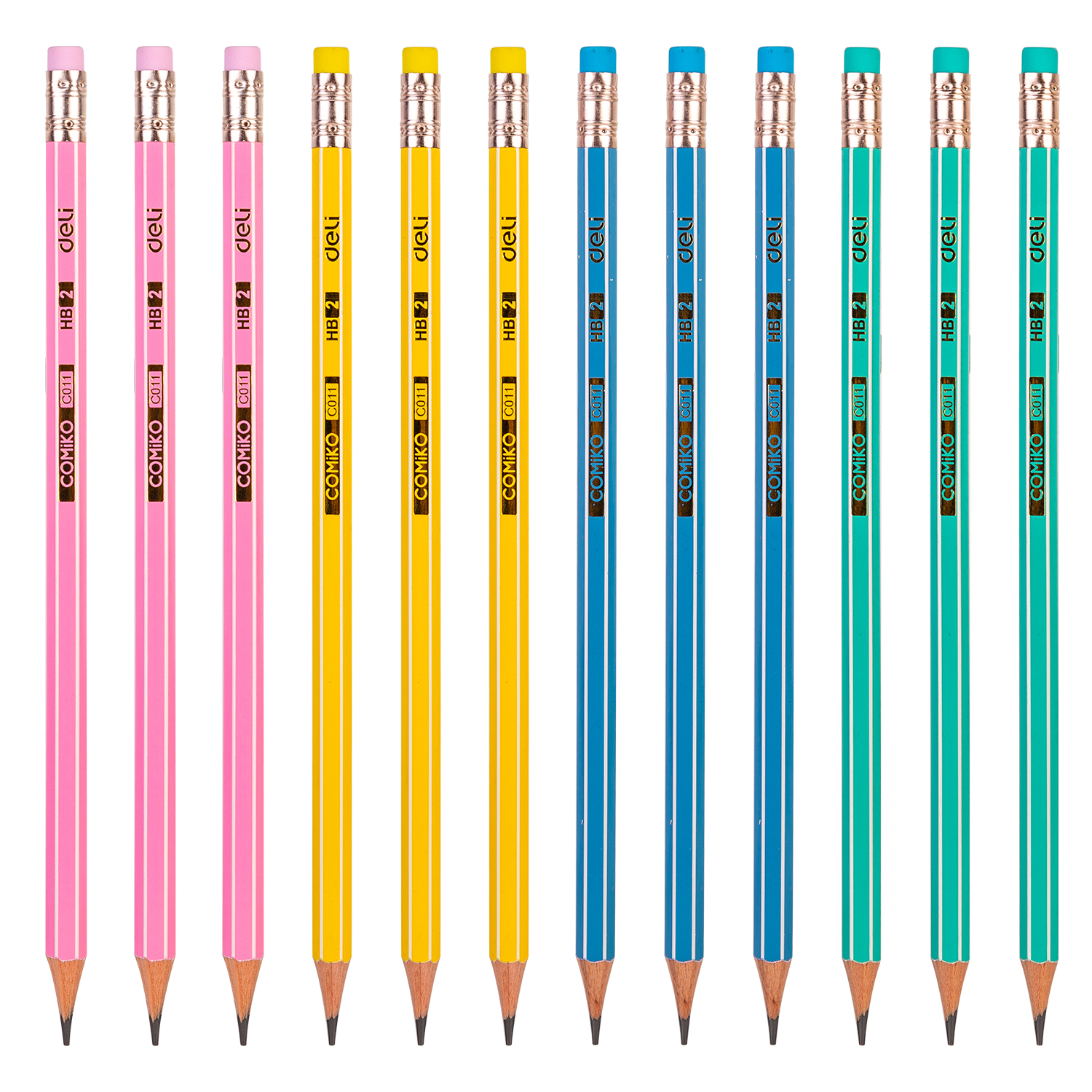 Deli-EC011-HB Graphite Pencil