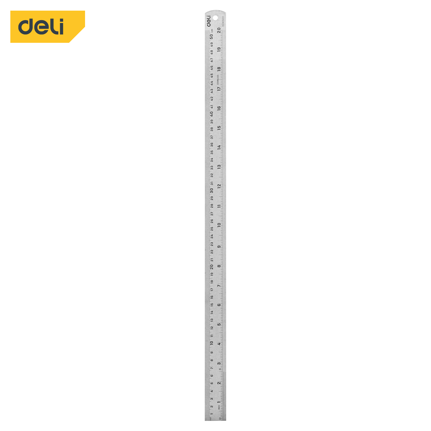 Deli-EDL8050Y Steel Ruler