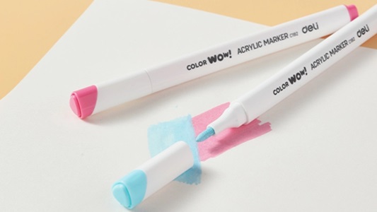 Acrylic Markers for Mixed Media Art Programs: From Canvas to Fabric