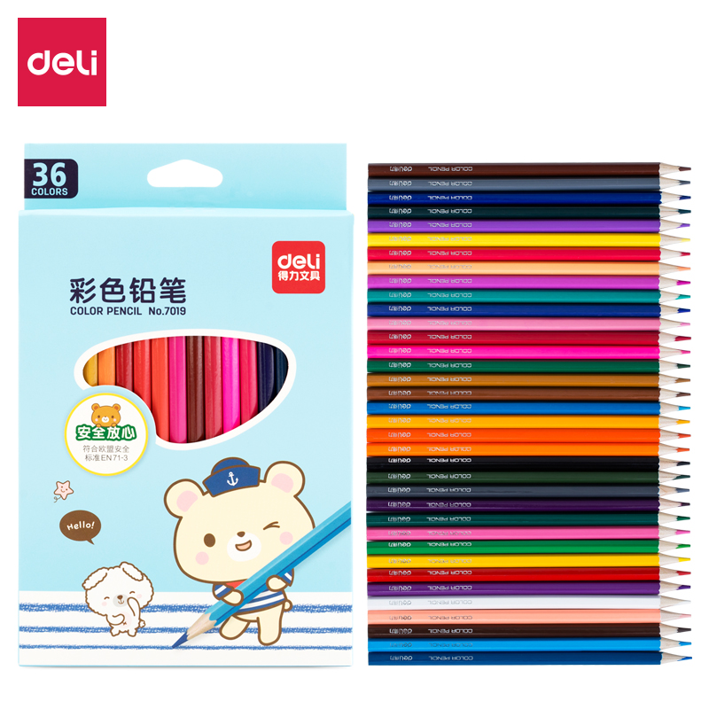 Deli-7019 Colored Pencil