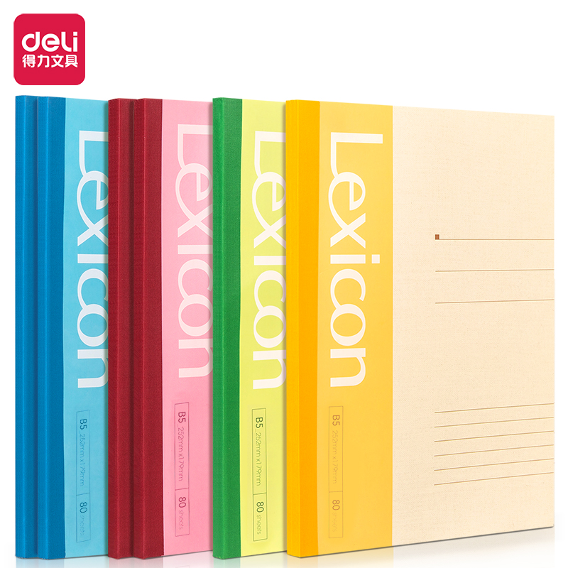 Deli-7665 Office Soft Cover Notebook