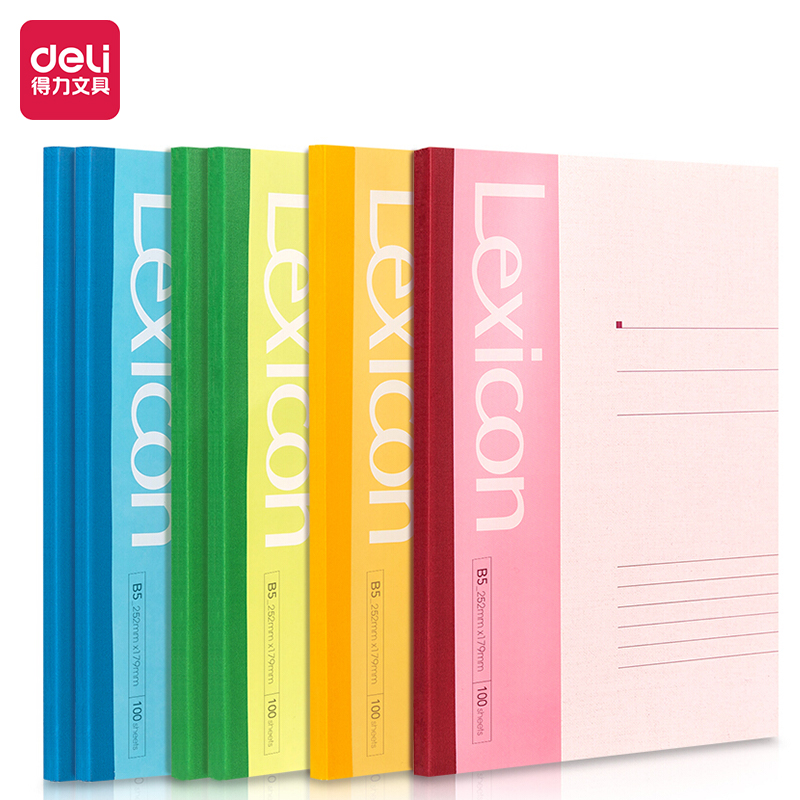 Deli-7666 Office Soft Cover Notebook