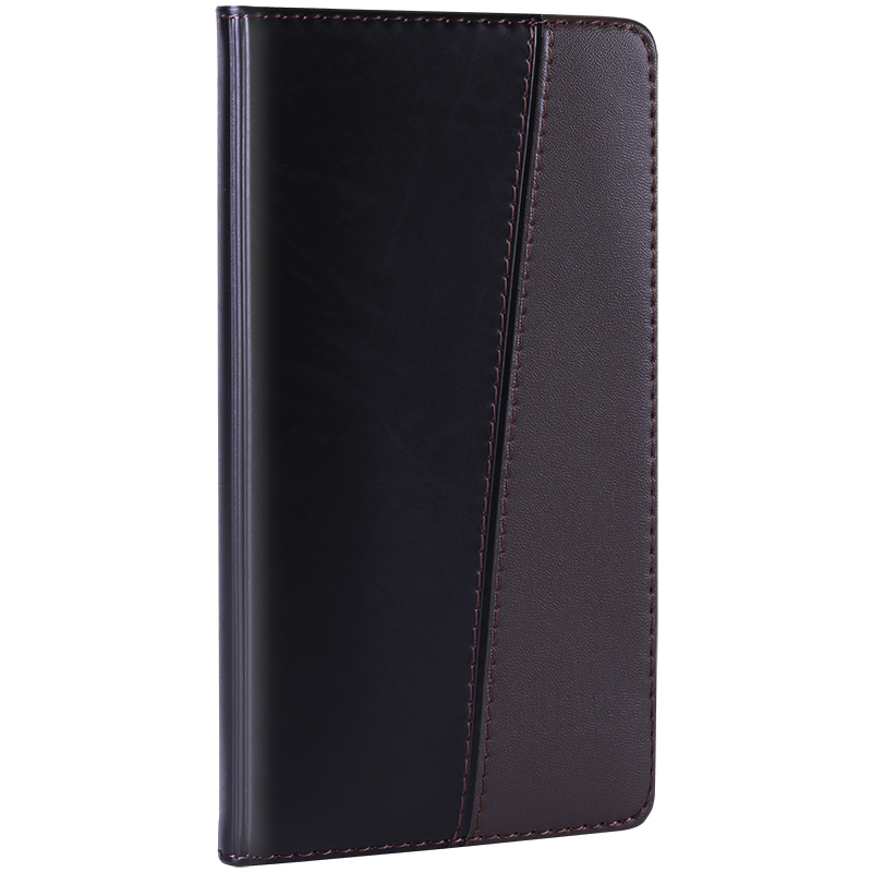Deli-7913 Leather Cover Notebook