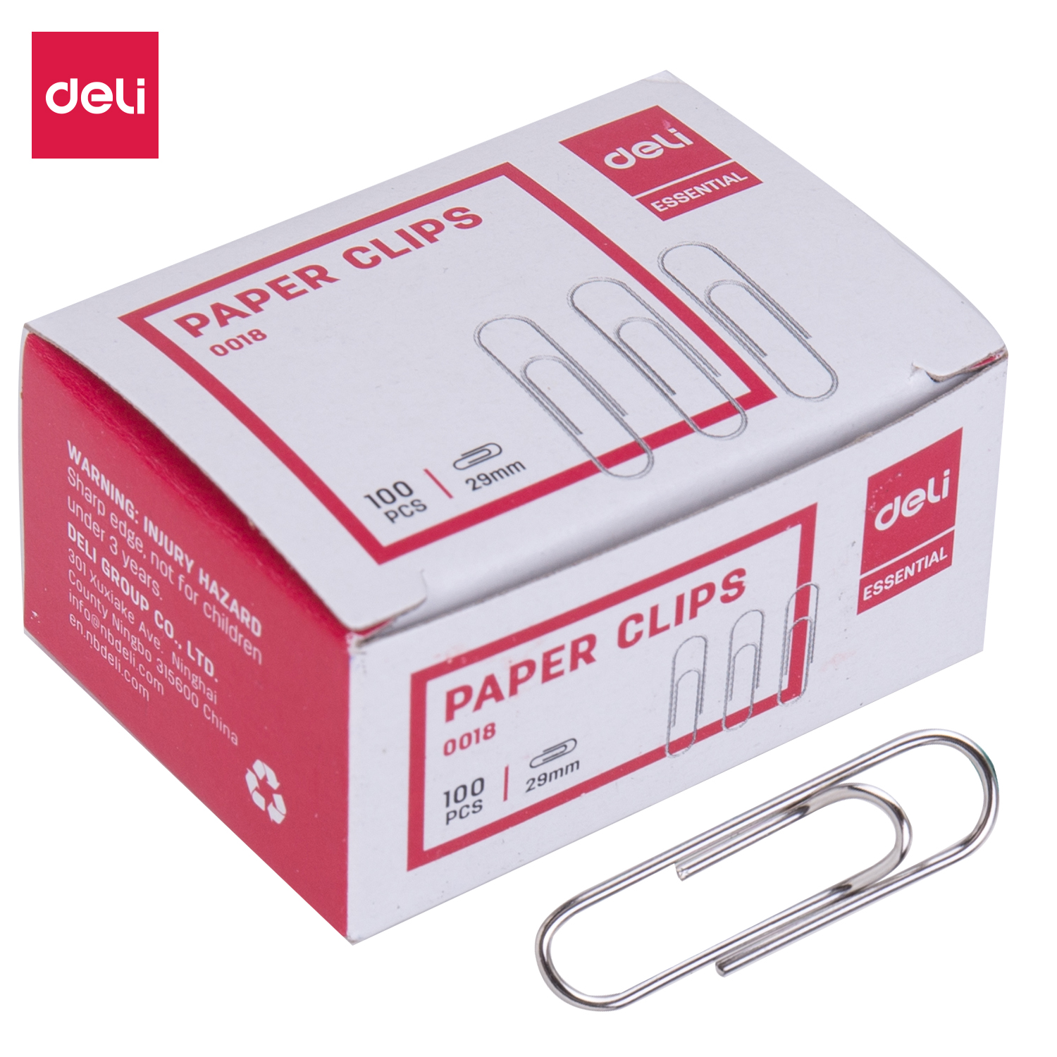 Deli-E0018 Paper Clips