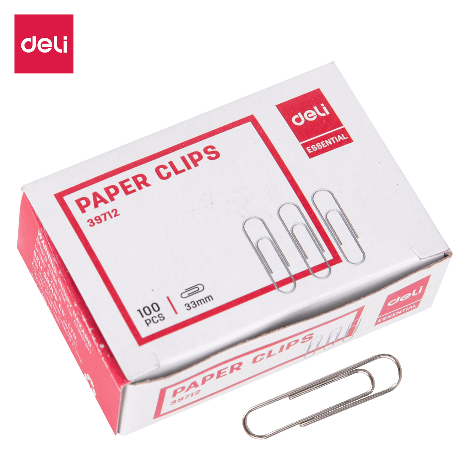 Deli-E39712 Paper Clips