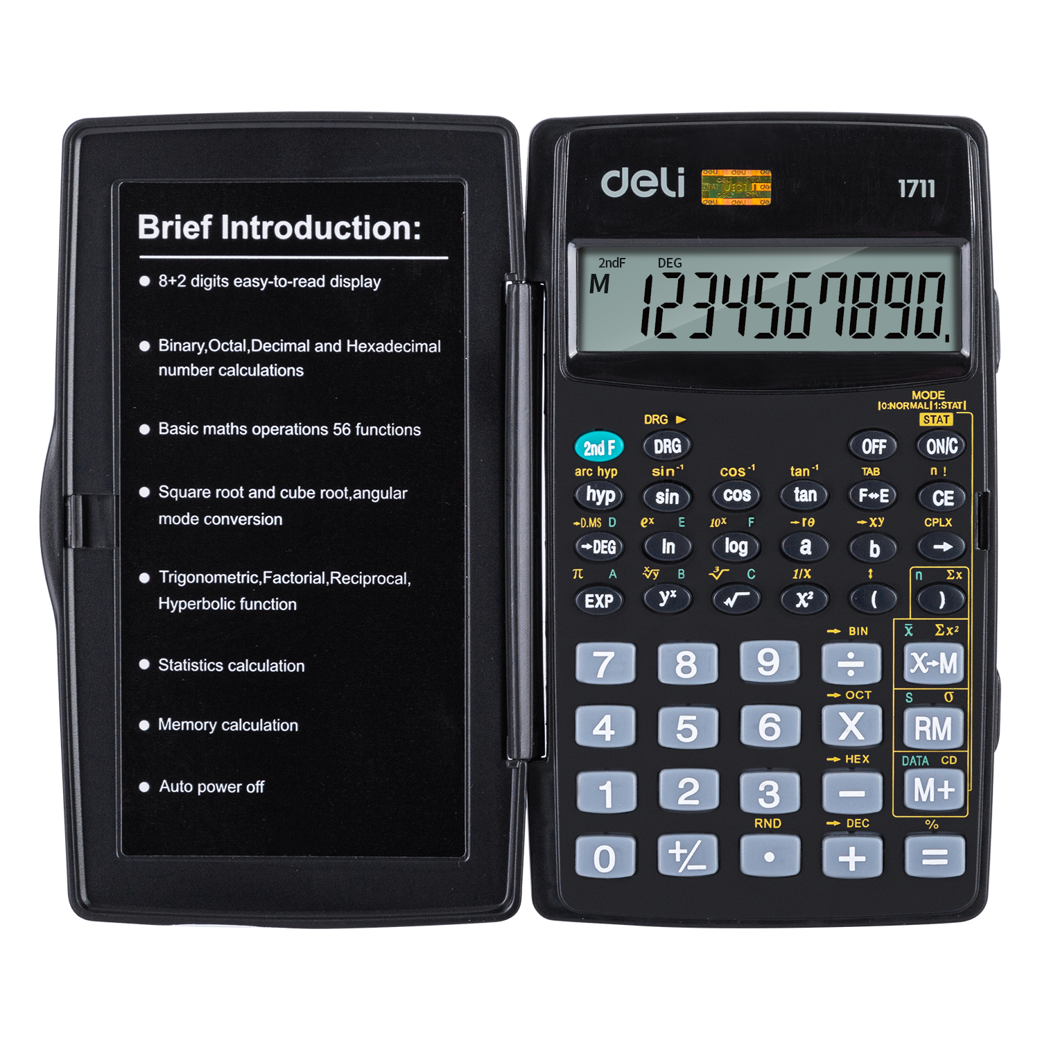 Deli-E1711 Scientific Calculator