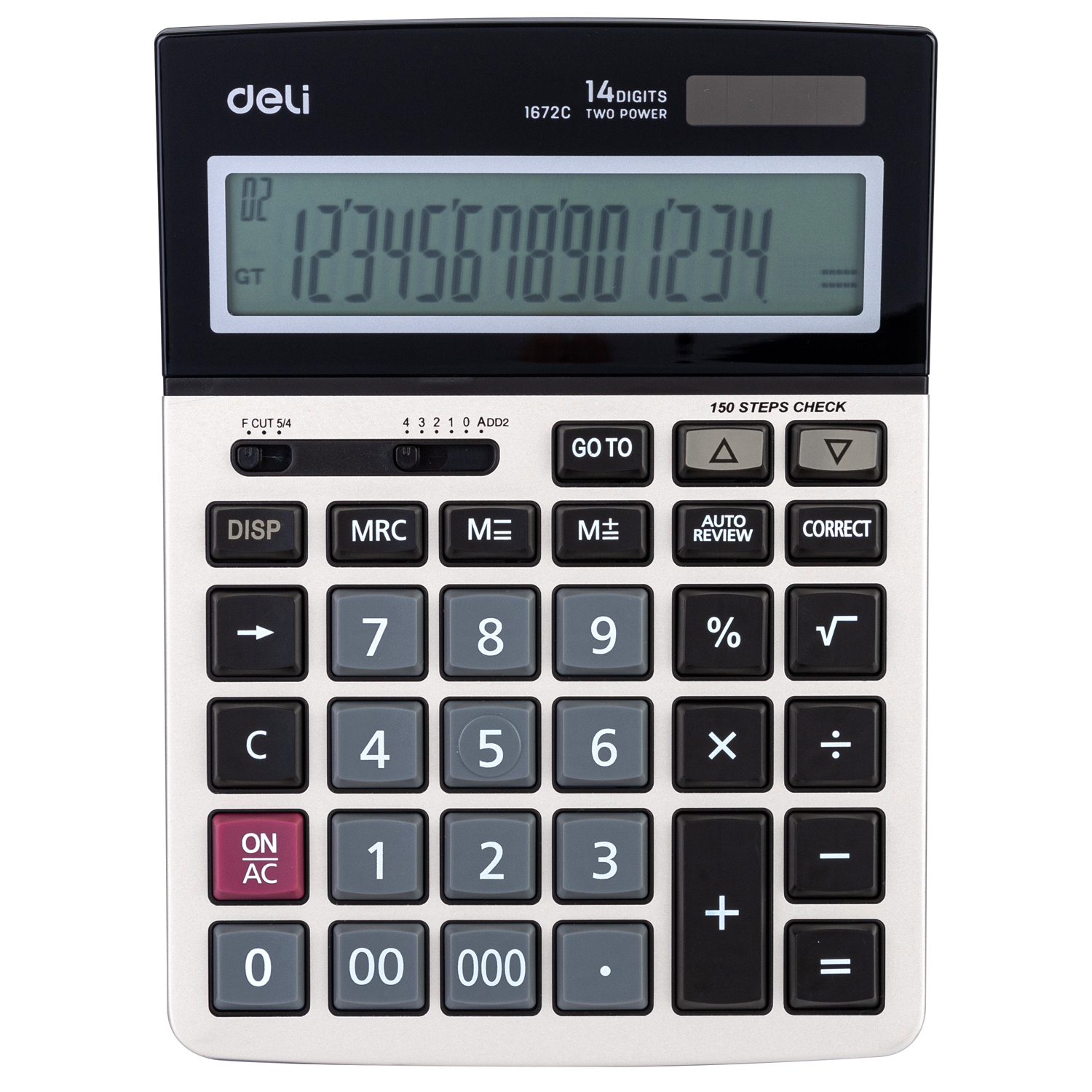 Deli-E1672C Desktop Calculator