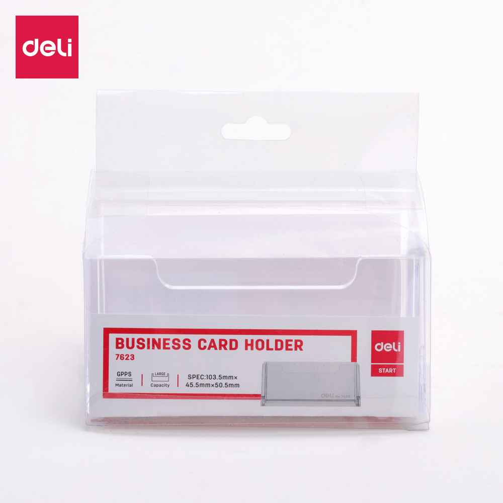Deli-E7623 Business Card Holder