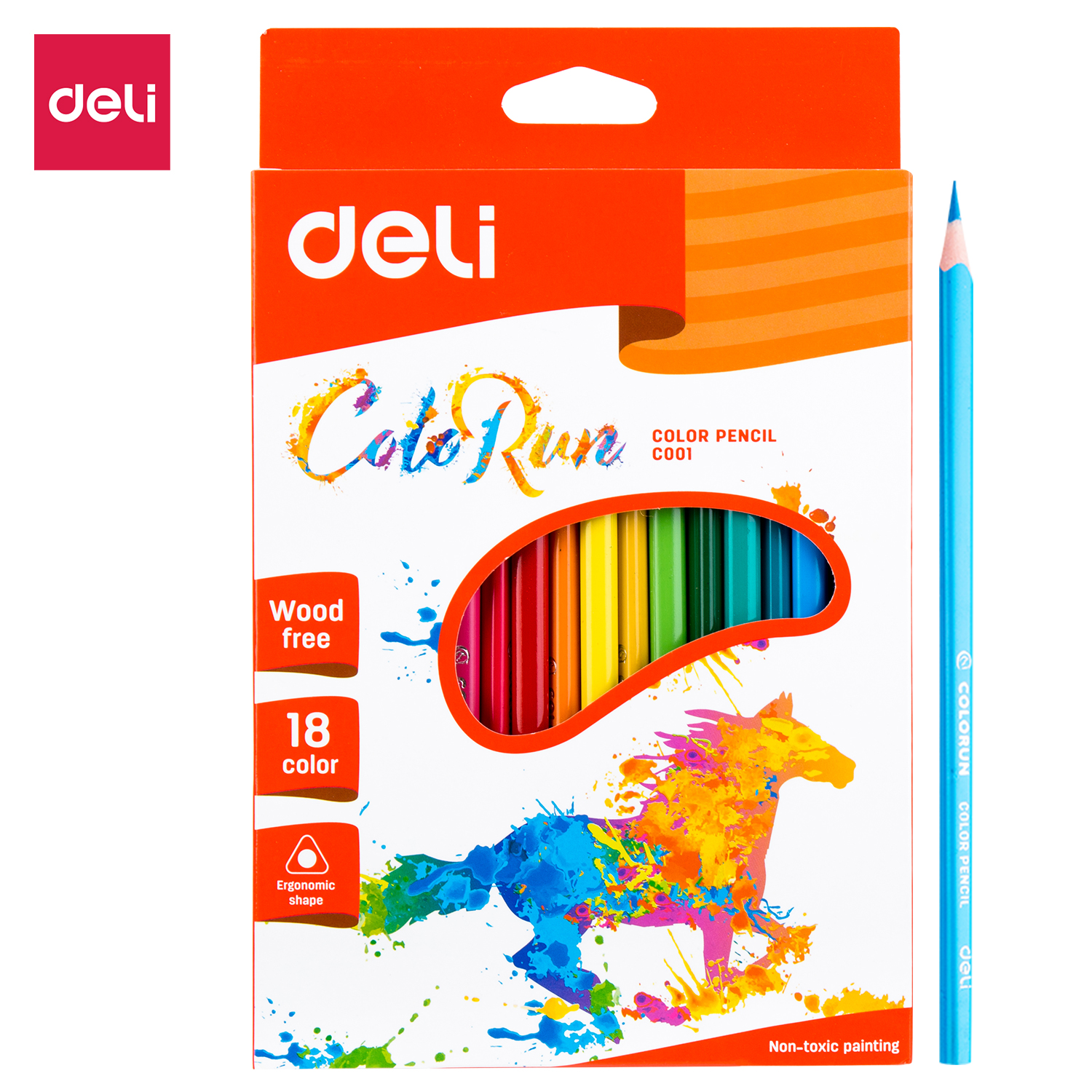 Deli-EC00110 Colored Pencil