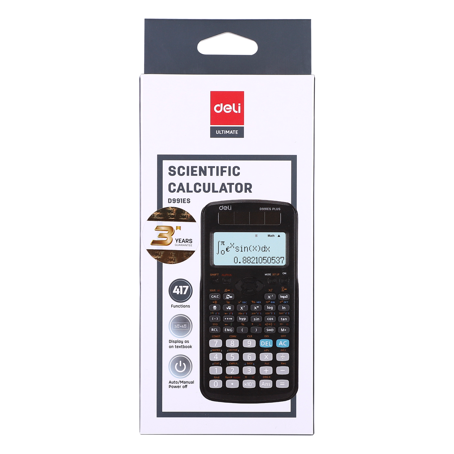 Deli-ED991ES Scientific Calculator