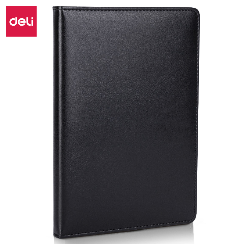 Deli-3315 Leather Cover Notebook