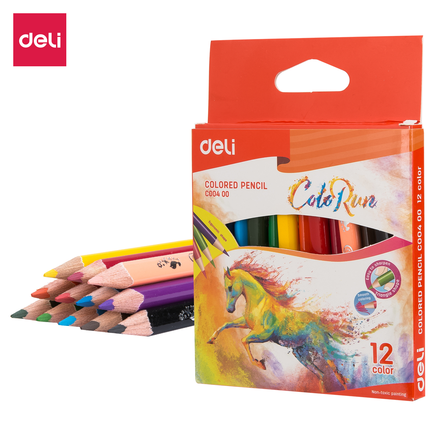 Deli-EC00400 Colored Pencil