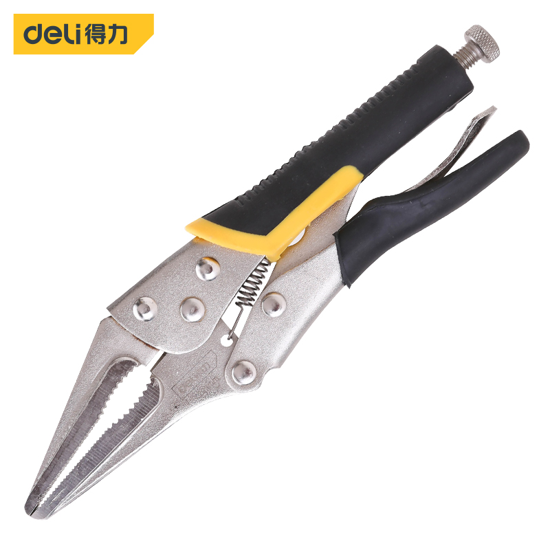 Deli-DL20015 Long Nose Locking Pliers