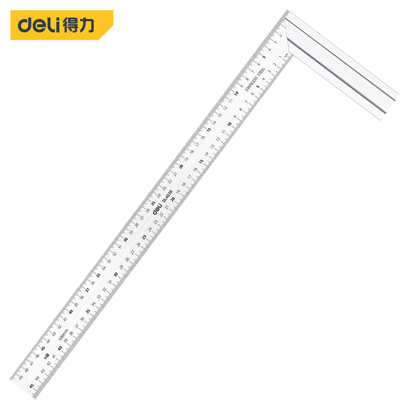 Deli-DL4038Steel Angle Ruler