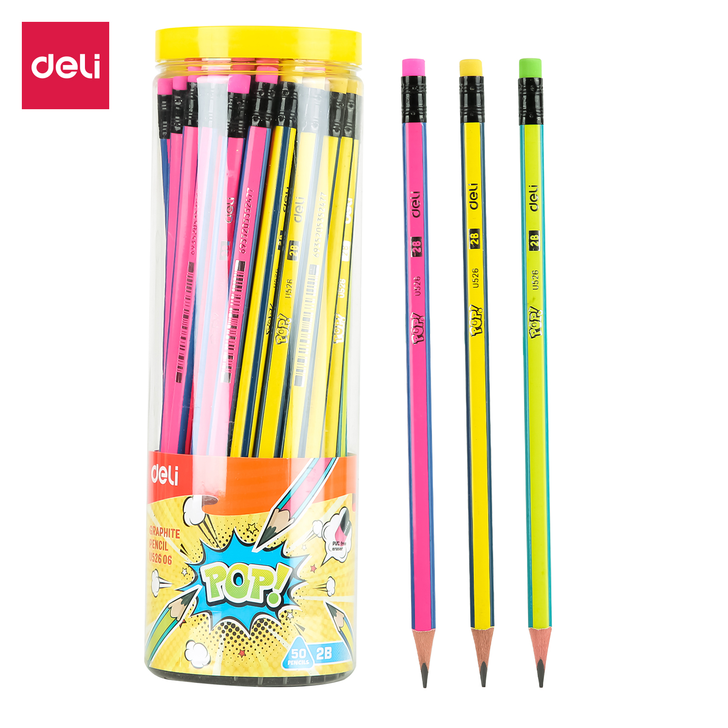 Deli-EU52606 Graphite Pencil