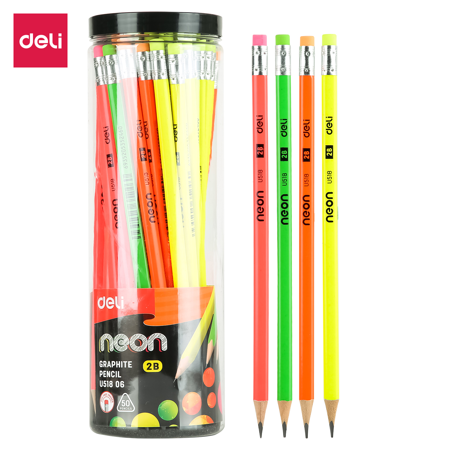 Deli-EU51806 Graphite Pencil