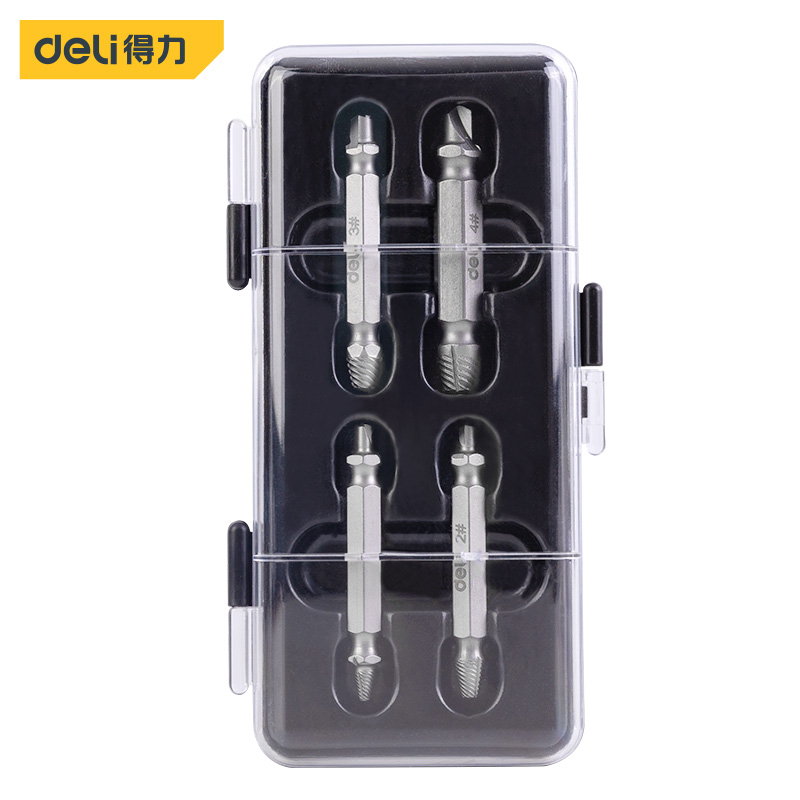 Deli-DL0024 Screw Extractors