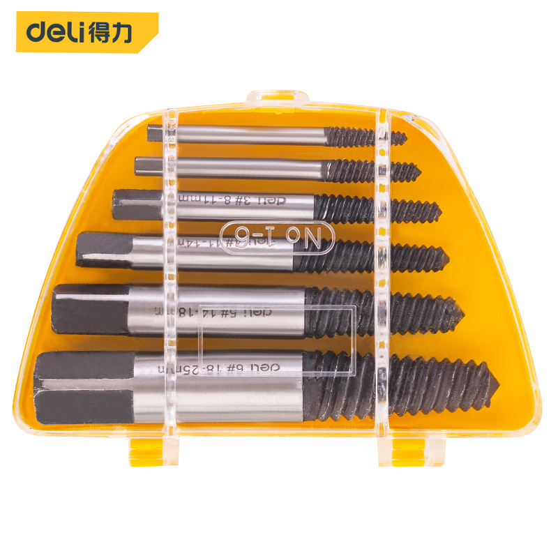 Deli-DL0026 Screw Extractors