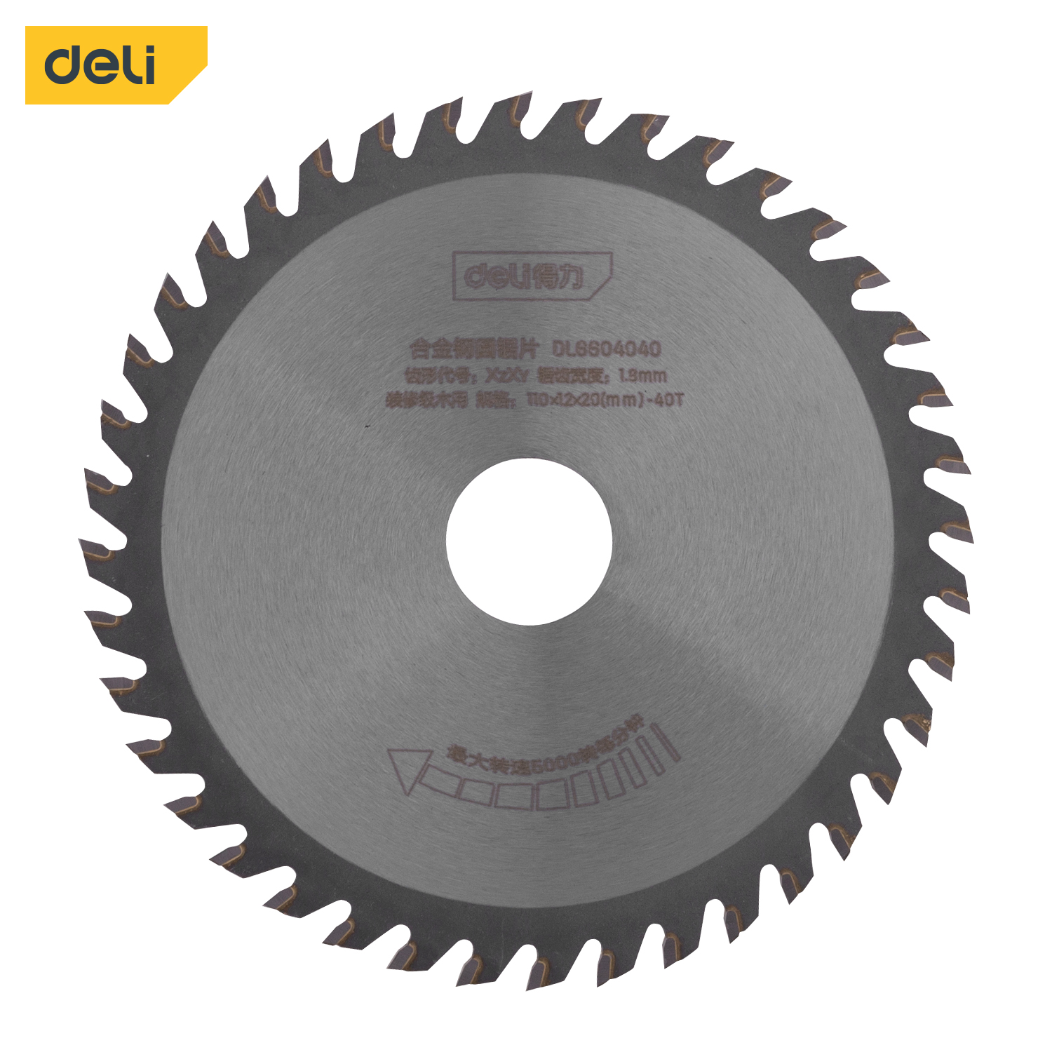 Deli-DL6604040Alloy Steel Circular Saw Blade
