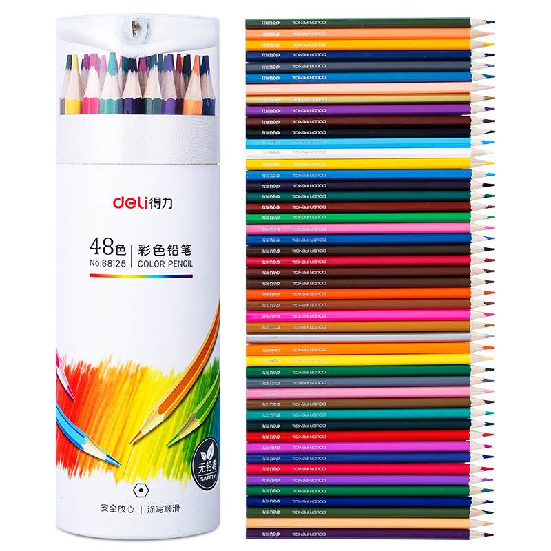 Deli-68125 Colored Pencil