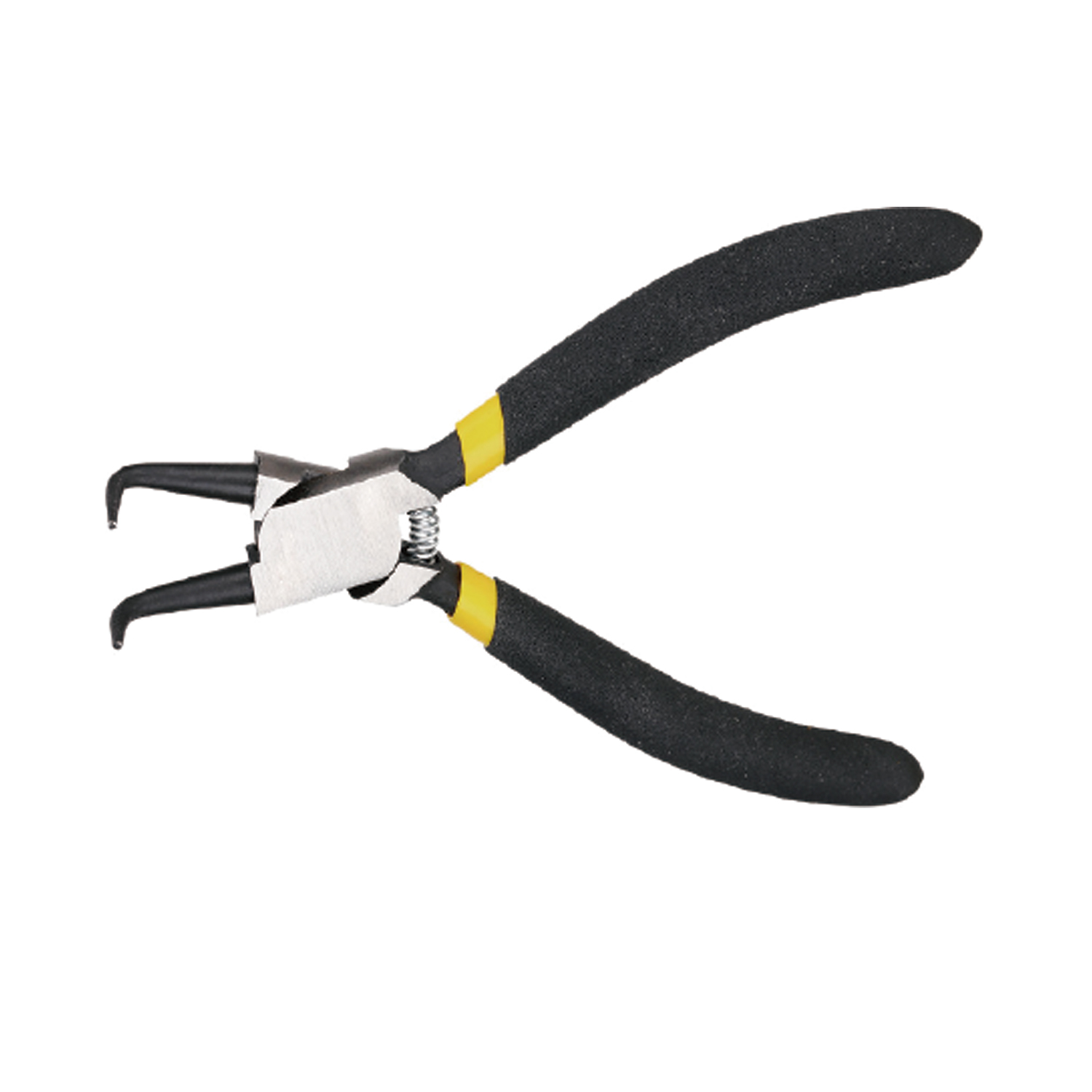 Deli-DL0363 Bent Interior Circlip Pliers