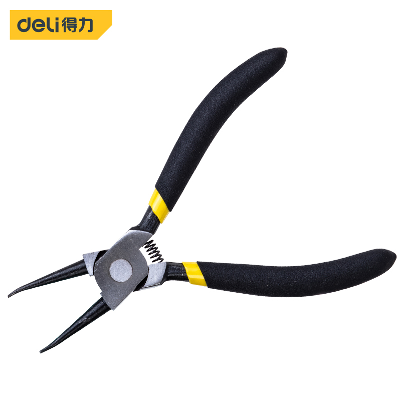 Deli-DL0331 Straight Interior Circlip Pliers