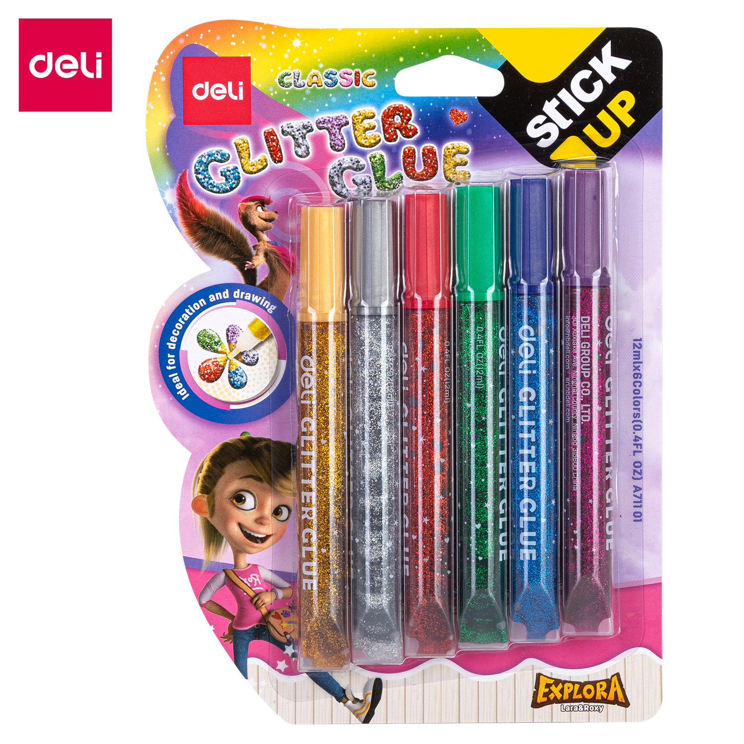 Deli-EA71101 Glitter Glue