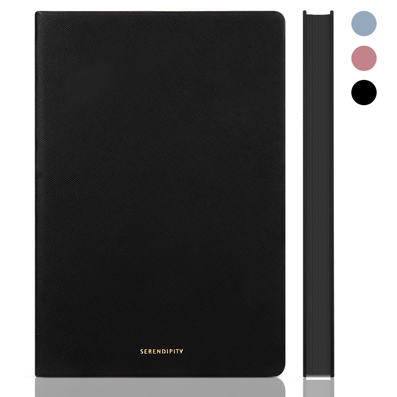 Deli-22289 Leather Cover Notebook