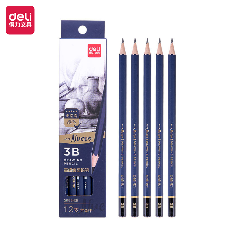 Deli-S999-3B Sketching Pencil
