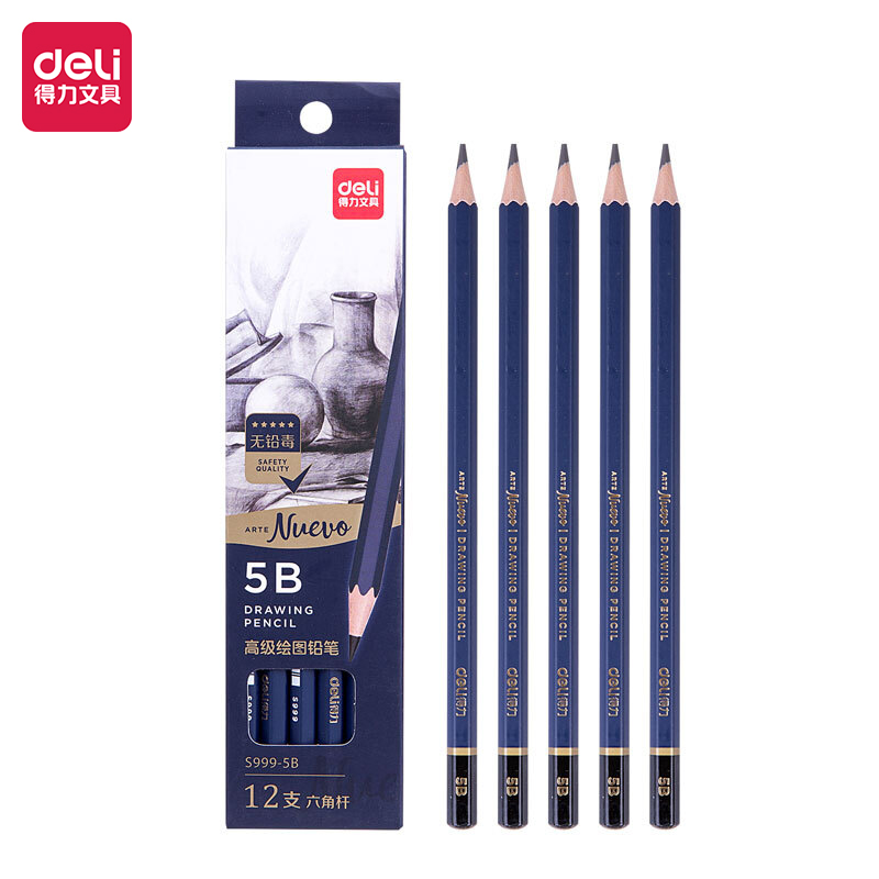 Deli-S999-5B Sketching Pencil