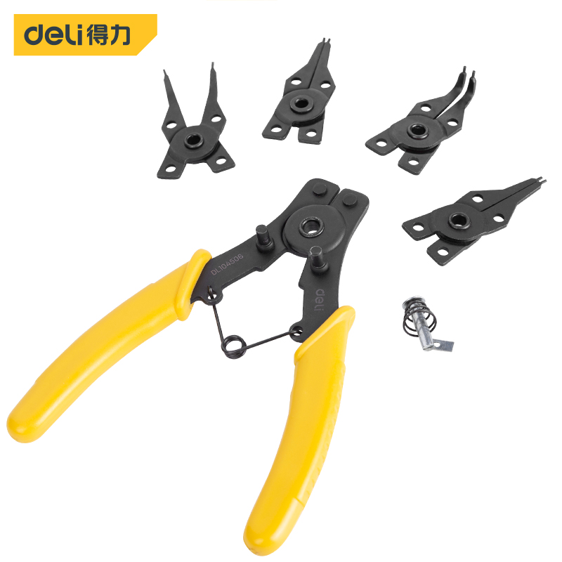 Deli-DL104506 Circlip Pliers