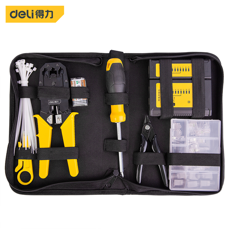 Deli-DL380008 Telecommunication Tool Set