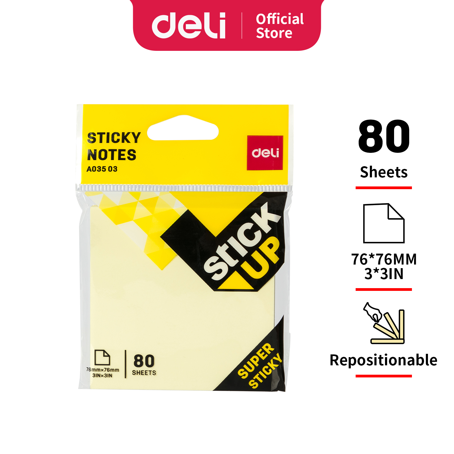 Deli-EA03503 Sticky Notes
