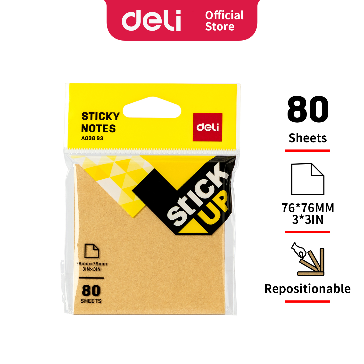 Deli-EA03893 Sticky Notes