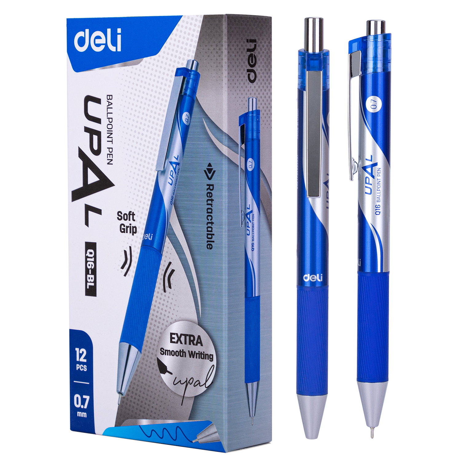 Deli-EQ16-BL Ball Point Pen