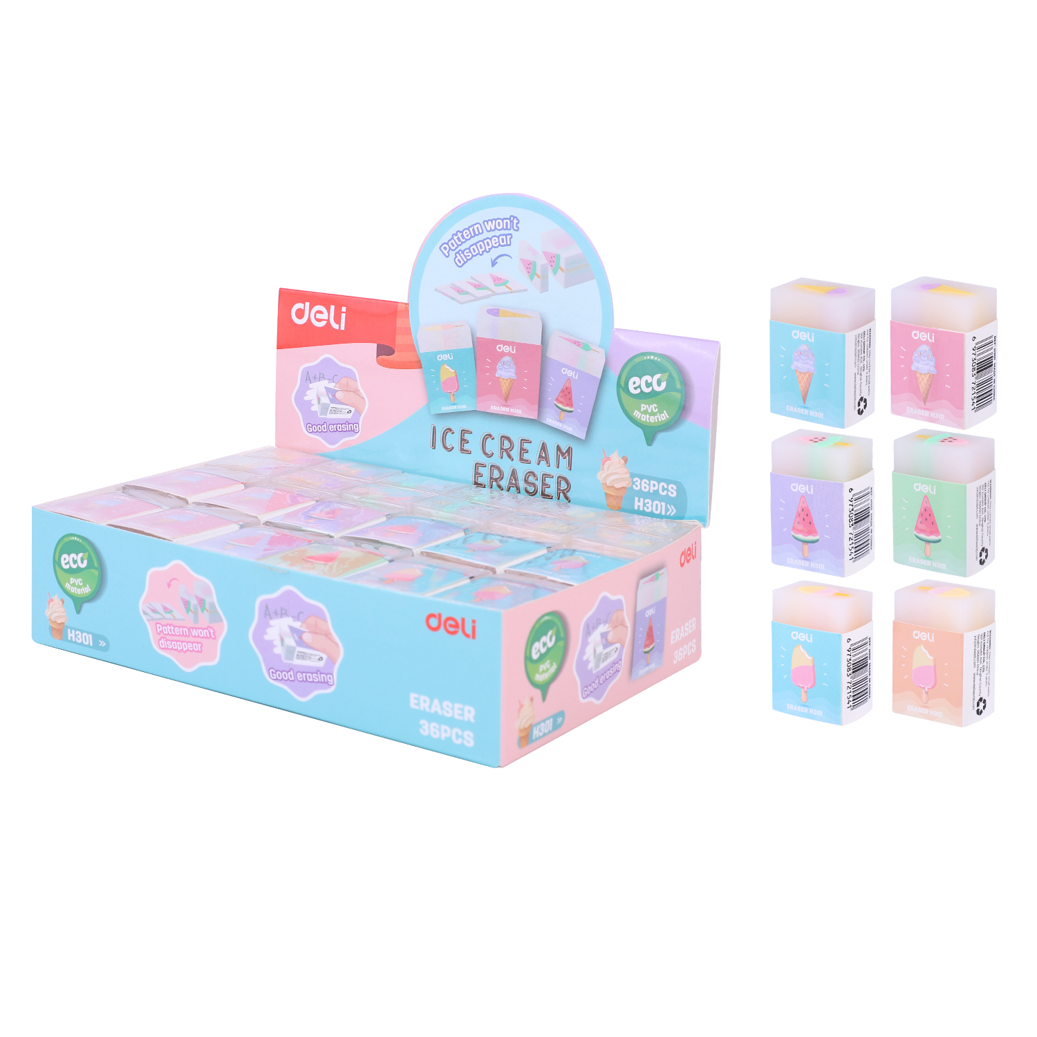 Deli-EH301 Eraser