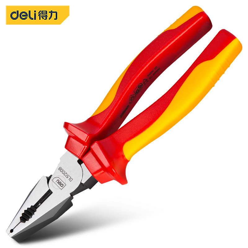 Deli-DL512008 Insulated Pliers