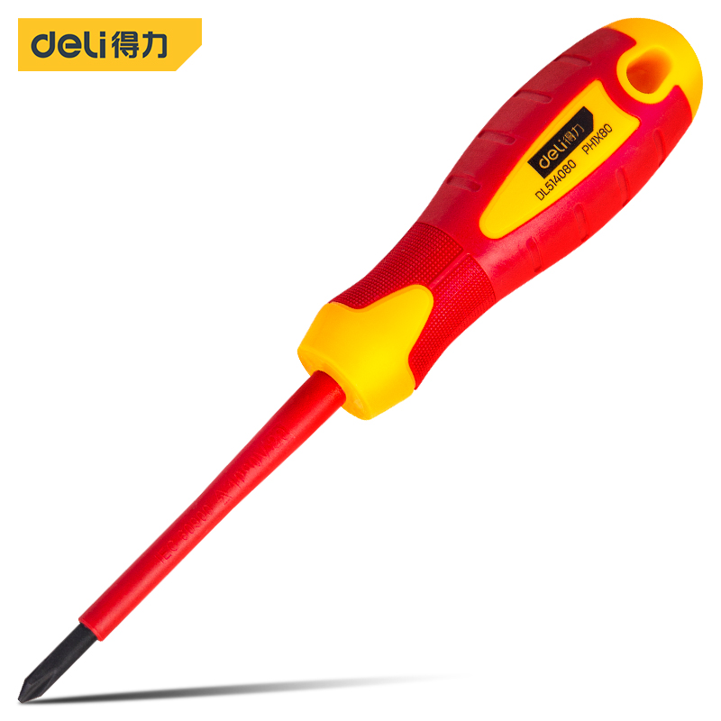 Deli-DL514080 Insulated Screwdriver