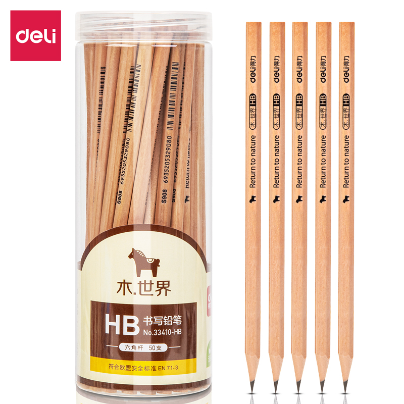 Deli-33410-HB Graphite pencil