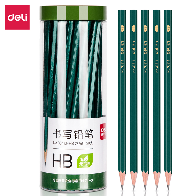 Deli-33413-HB Graphite Pencil