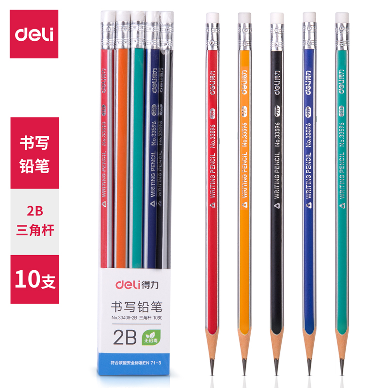 Deli-33408-2B Graphite Pencil