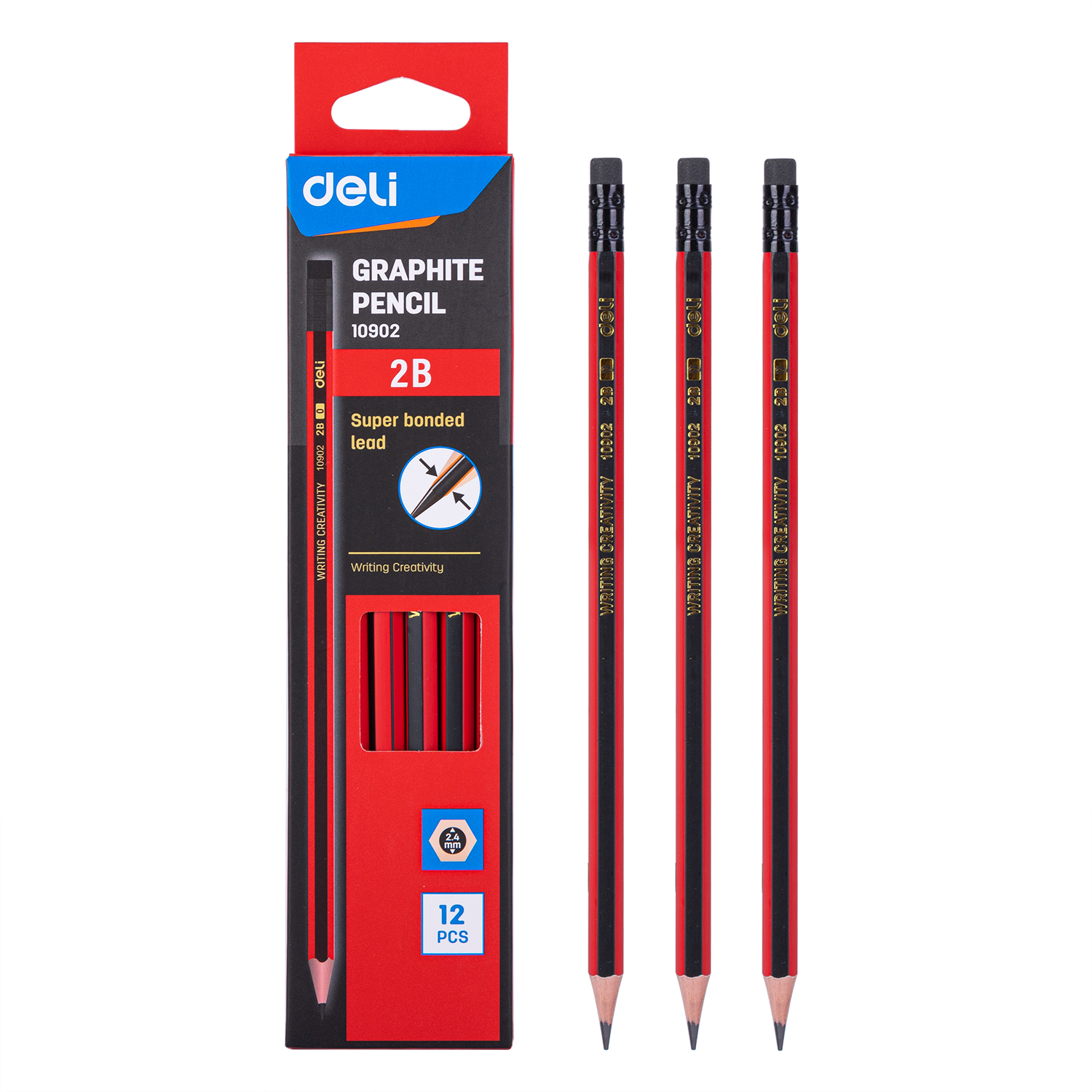 Deli-E10902 Graphite Pencil