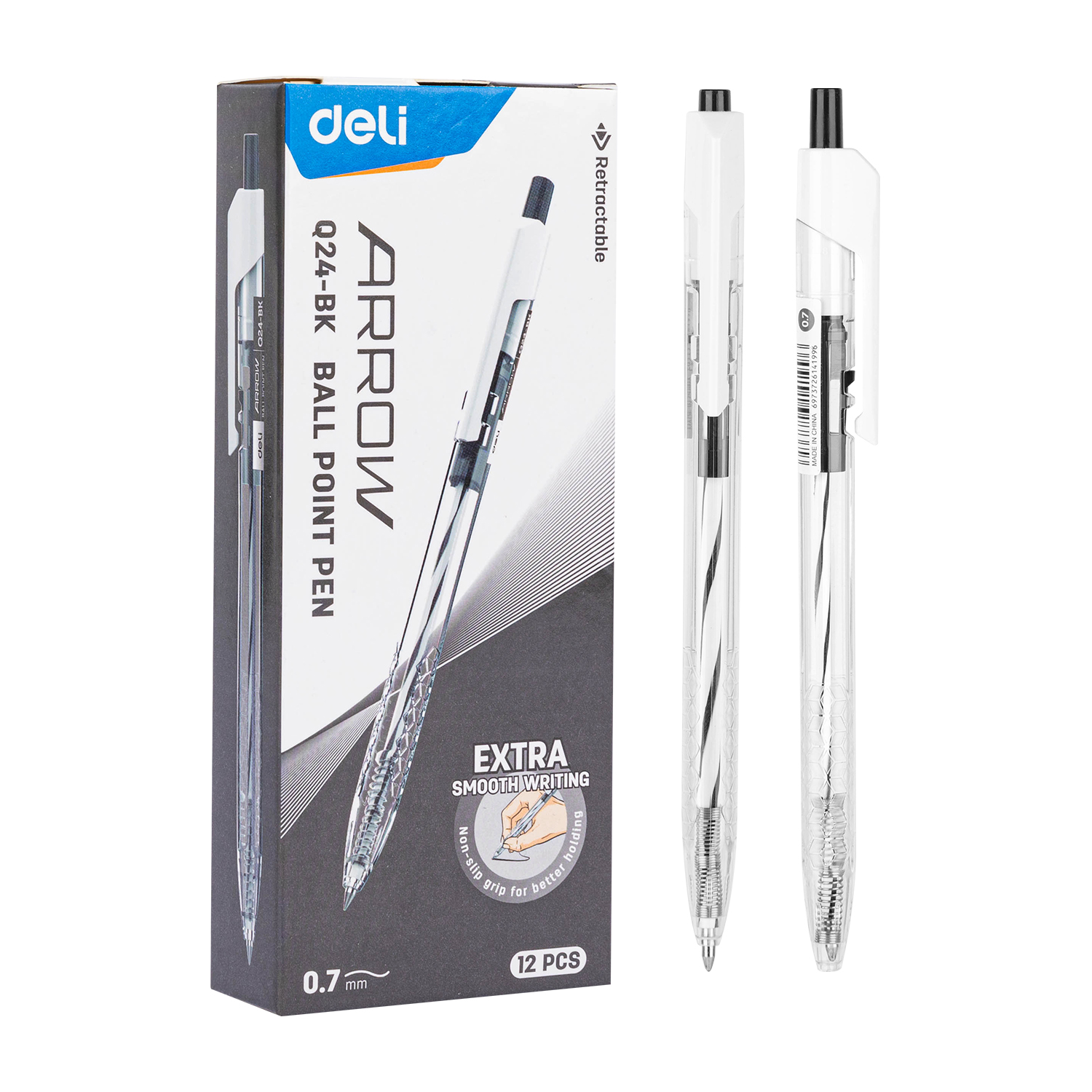 Deli-EQ24-BK Ball Point Pen