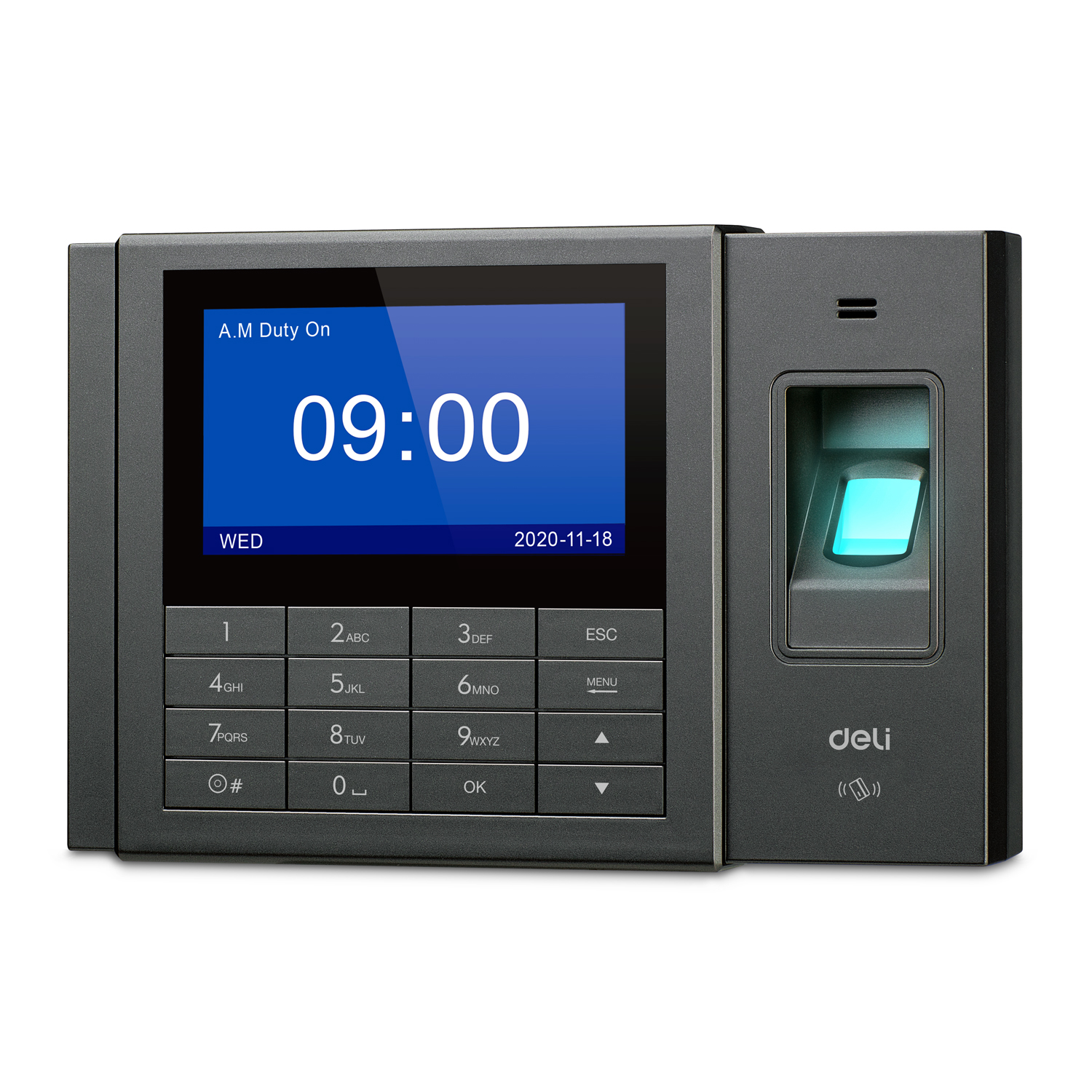Deli-E3758 Fingerprint Attendance Machine